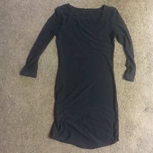 Tight little black dress