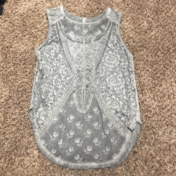 Free People lace top