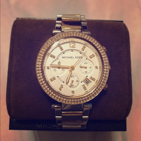 MK Parker Two-Tone Stainless Steel Watch main image 4