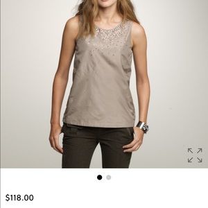 J Crew Falling Beads Cami