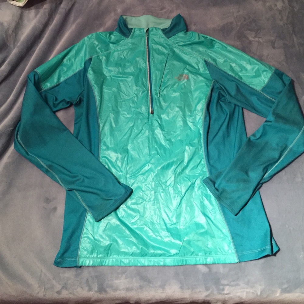 North Face Flashdry Turquoise Jacket - image 1
