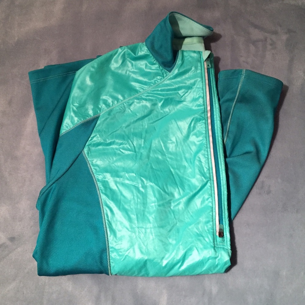 North Face Flashdry Turquoise Jacket - image 3