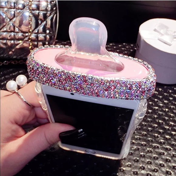 6/6+ & 7/7+ Diamond baby bottle phone case 🍼💎