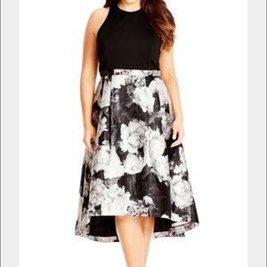 👗City Chic Floral Printed Dress 👗