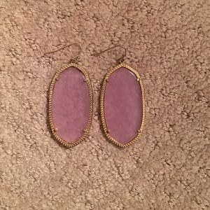 Kendra Scott Lilac Elle Earrings