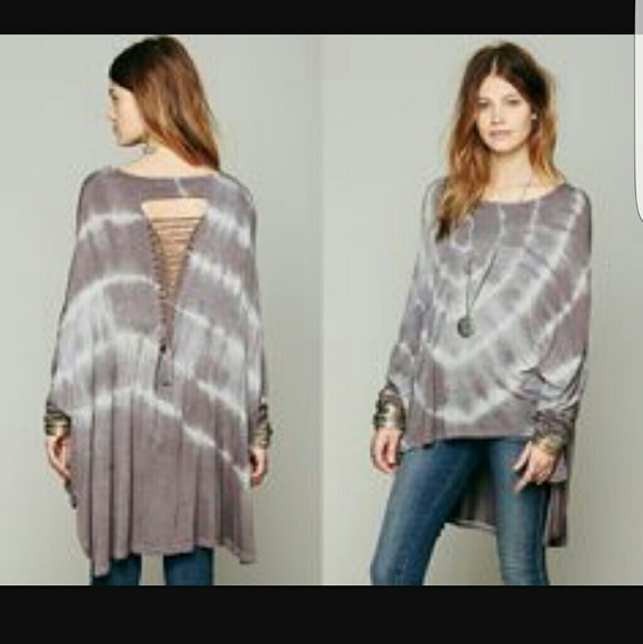 Free people axel caplet sleeve top - Picture 2 of 4