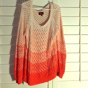 American eagle ombré sweater