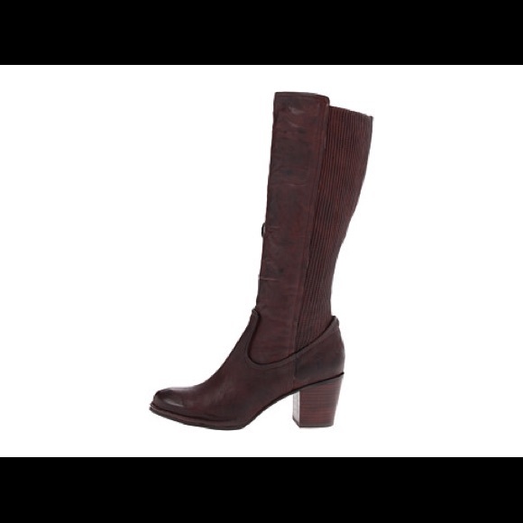 ❤️️NEW FRYE BOOTS🌹LUCINDA SCRUNCH, ANTIQUE BROWN - Picture 2 of 4