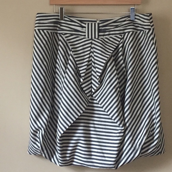 βSOLDβ πHPπ NWT Striped Bow Bubble Skirt - Picture 2 of 4