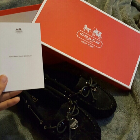 coach antonia moccasins