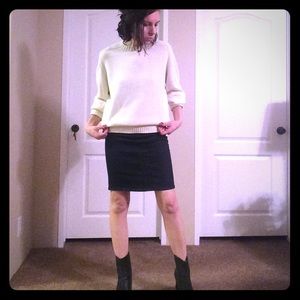 Vintage Brooks Brothers Cream  boyfriend sweater