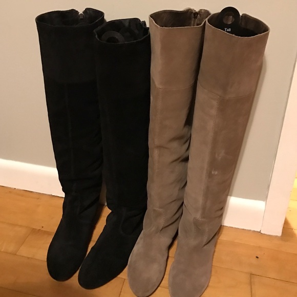 LOFT Suede Over The Knee Boots