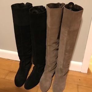 LOFT Suede Over The Knee Boots