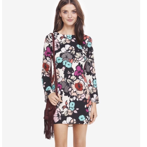 Express floral dress