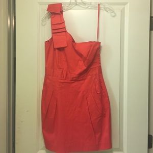 French Connection One Shoulder Dress