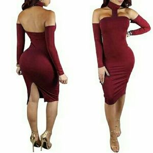 Sexy red dress new size S-M-L available.