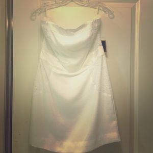 RACHEL Rachel Roy Strapless Dress