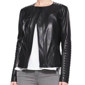 Vince leather moto jacket
