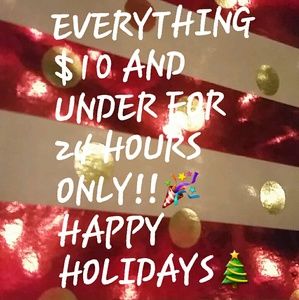 24 hour closet sale!