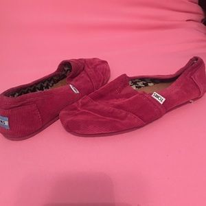 🎉Never worn Pink Toms!!