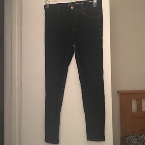 Dark blue American Eagle Jegging