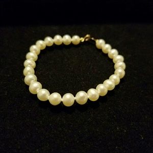 Freshwater pearl baby braclet
