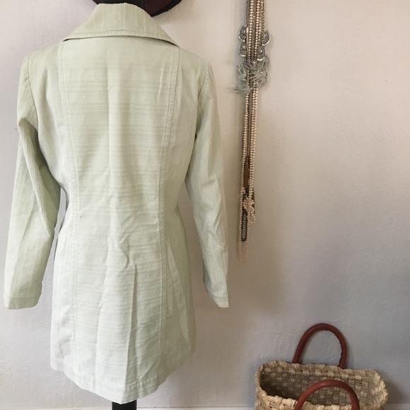 J. Jill light green coat - Picture 7 of 8