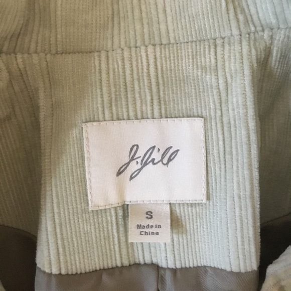 J. Jill light green coat - Picture 8 of 8