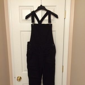 Madewell Denim Cross-Back Overalls