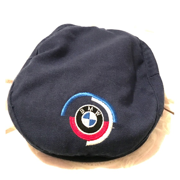 Vintage Newsboy Cap BMW LOGO by Dorfman Pacific - Picture 1 of 4