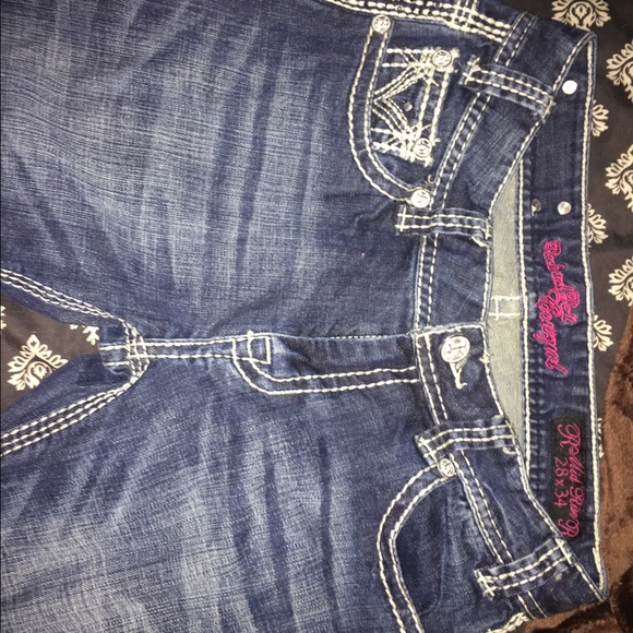 Women's rock and roll jeans