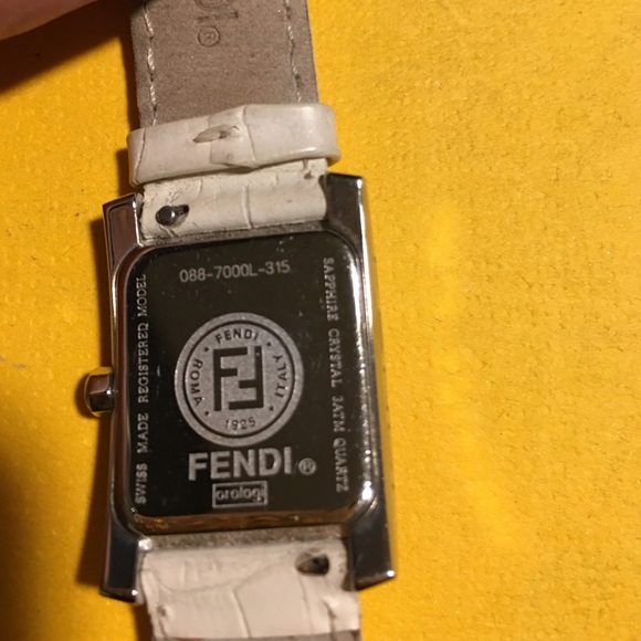 Fendi watch with diamonds