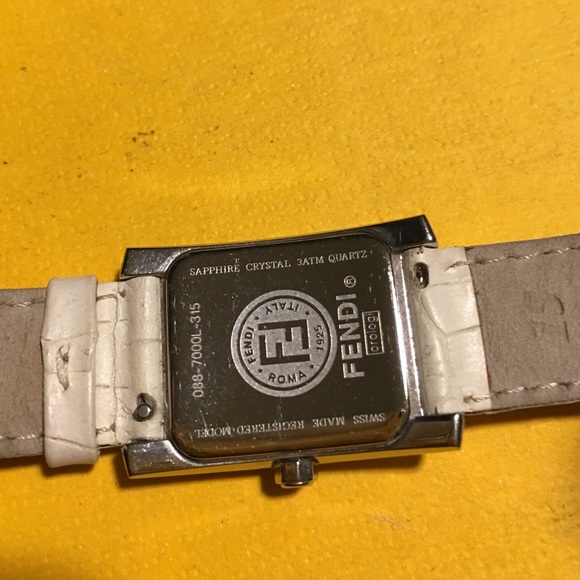 Fendi watch with diamonds
