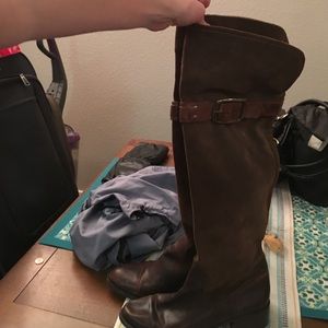 Jessica Simpson thigh high boots