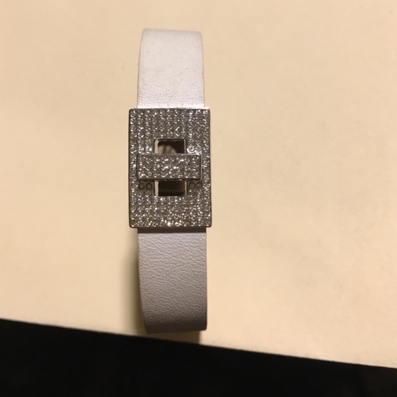 Swarovski leather bracelet