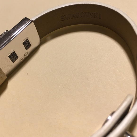 Swarovski leather bracelet