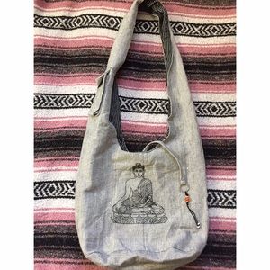 Buddha messenger bag