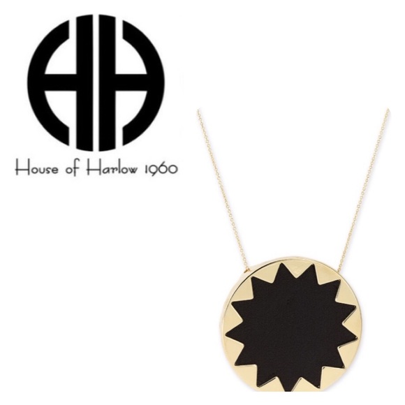 ➡️NWT House of Harlow Sunburst Necklace⬅️ - Picture 2 of 4
