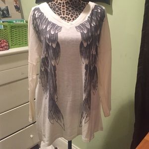 Oversized angel wing sweater! NEVER WORN