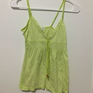 lime green summer top