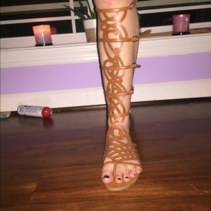 Buckled Knee High Sandels