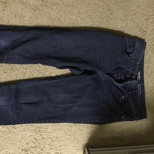 High waisted skinny jeans
