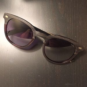 Nautica wood sunglasses