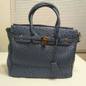 Law bag, Ostrich print by ShoeDazzle