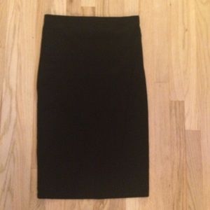 ASOS MATERNITY BLACK PENCIL SKIRT SIZE 6 US