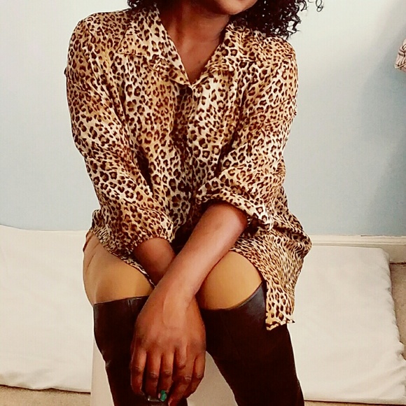Leopard top - Picture 2 of 3