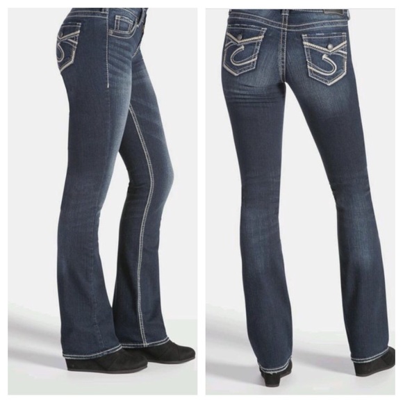 Silver Suki Mid Rise Slim Bootcut (2 pair) - Picture 2 of 5