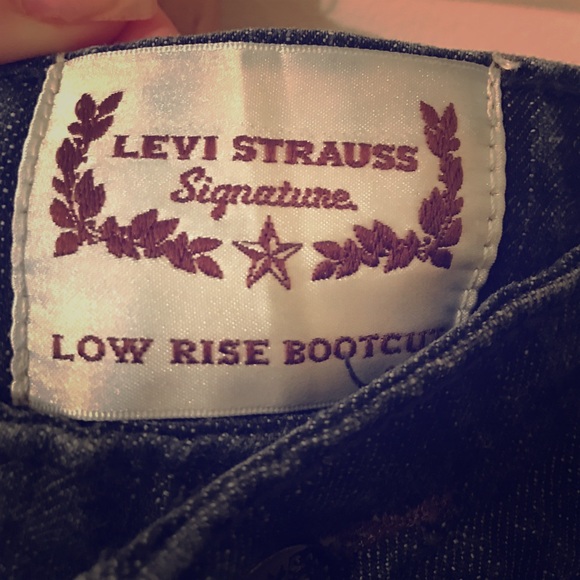 Blue Levi jeans