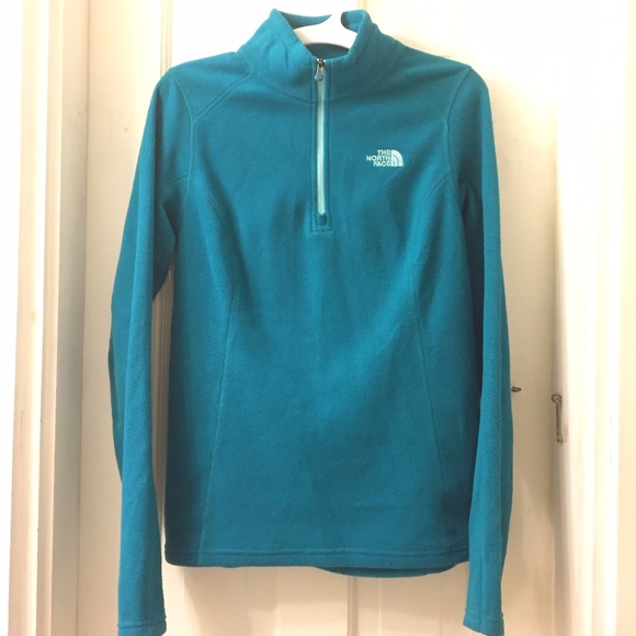 The North Face 🎁 teal fleece - Picture 2 of 3