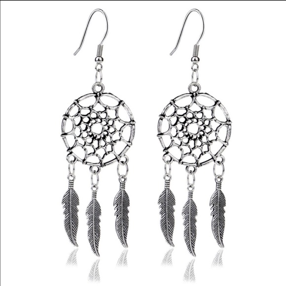 Beautiful dream catcher earrings
